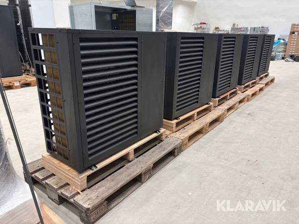 Varmepumper Scantherm luft/vand 8 kW 5 styk