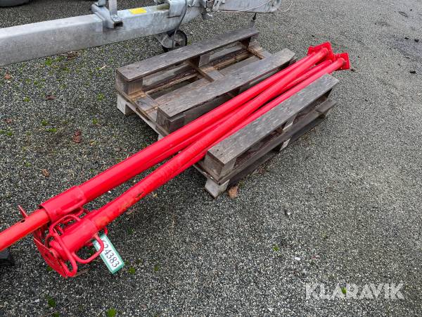 Soldater/Støtter 225-390cm  4styk