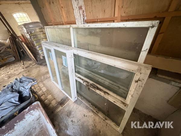 Vinder og glaspartier Rationel 3 styk