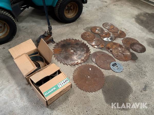 Klinger og glas sandpapir