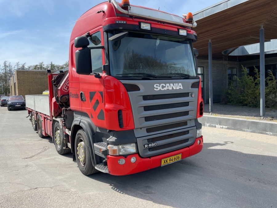 Scania lastbil 8x2/6 R 480