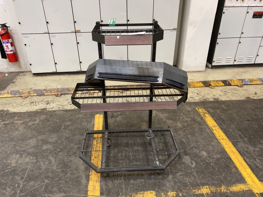 Varestativ på hjul