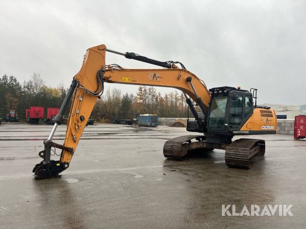 Gravemaskine Case CX250D