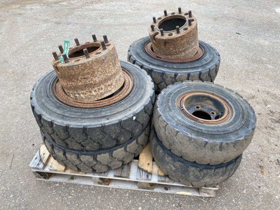 Hjul fra JeLau truck 4 tons