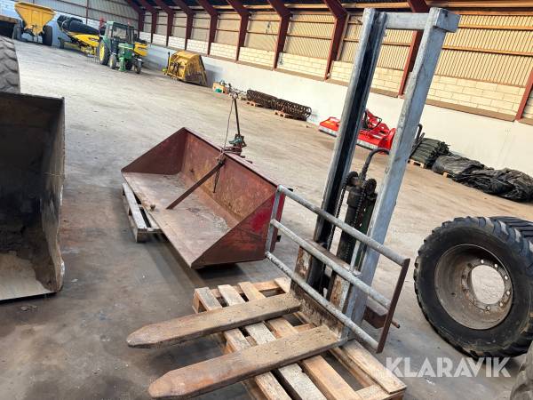 Lift med pallegaffeler til hydraulik NH