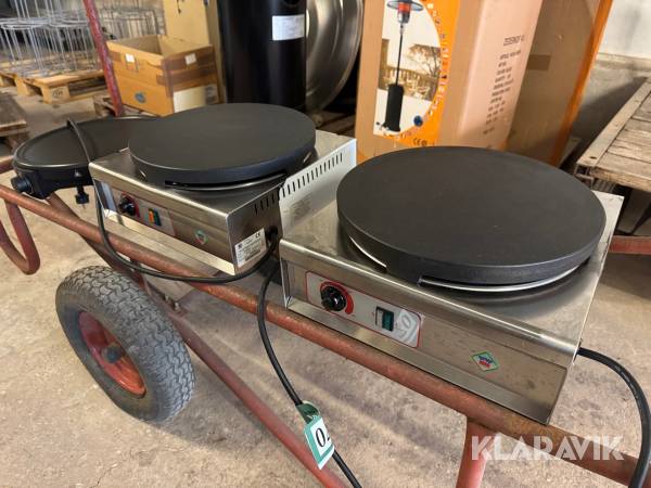 Pandekage varmeplader RM Gastro