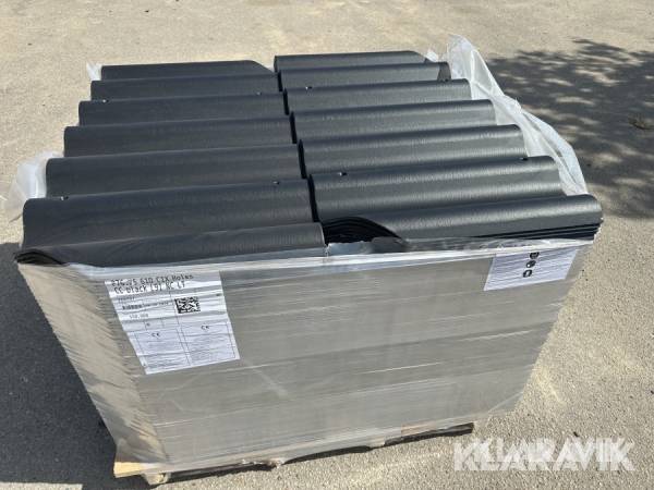 Bølgeplade HJ-HU 150 styk Euronit 702 HJ/HU Sort